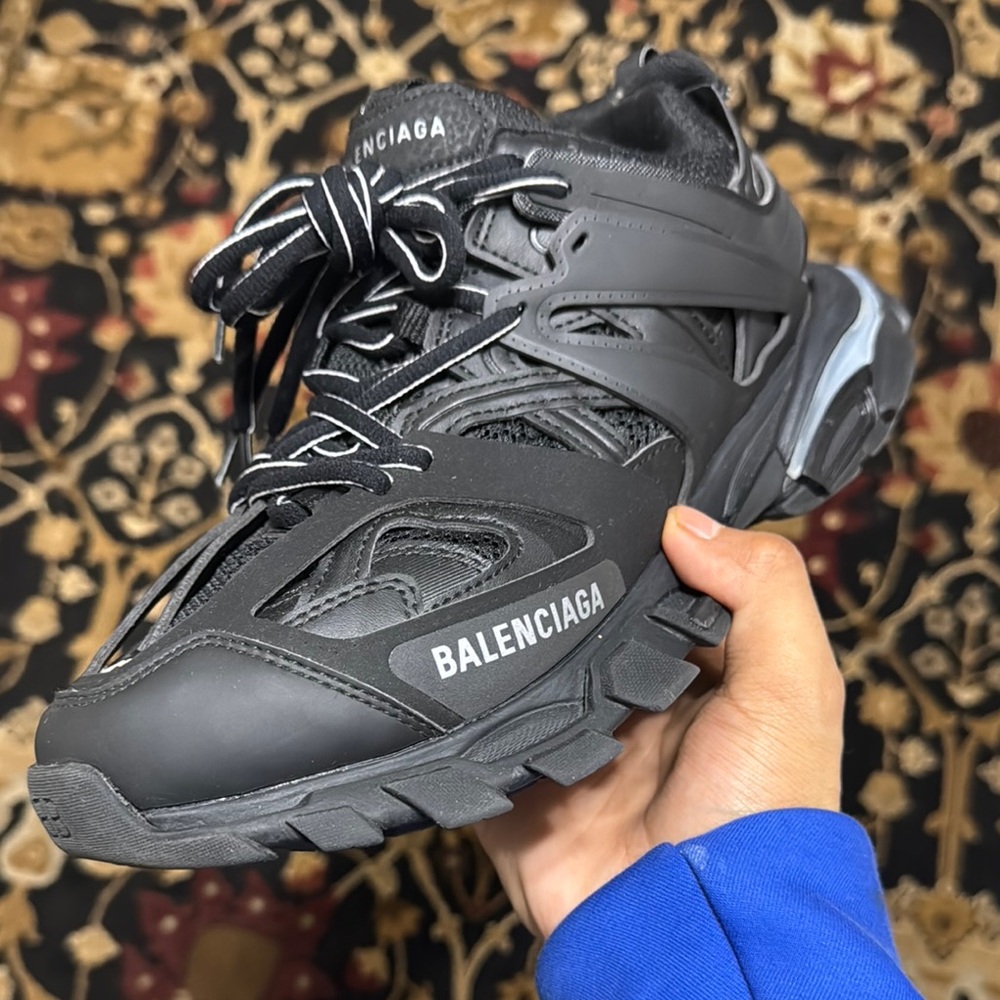 Balenciaga Black Track Sneakers